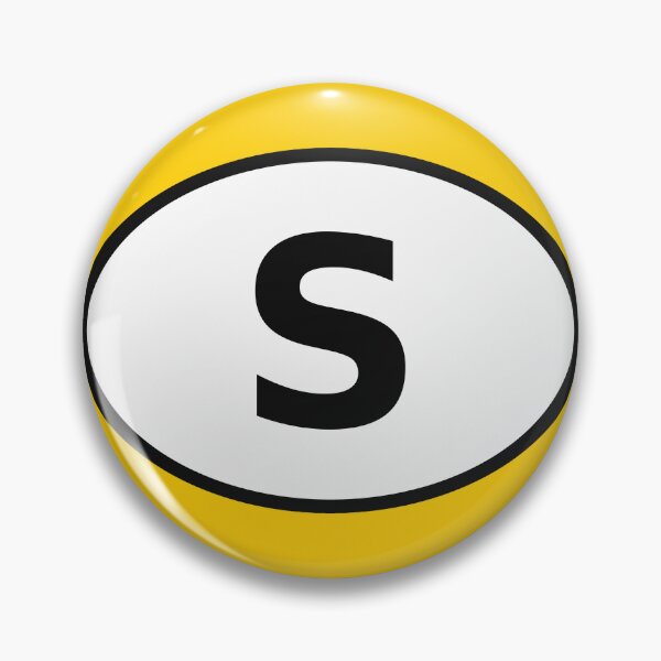 Item preview, Sweden S International Oval Sticker · Minimalist Scandinavian Travel Identity designed and sold by The Digital Compass.