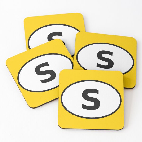 Item preview, Sweden S International Oval Sticker · Minimalist Scandinavian Travel Identity designed and sold by The Digital Compass.