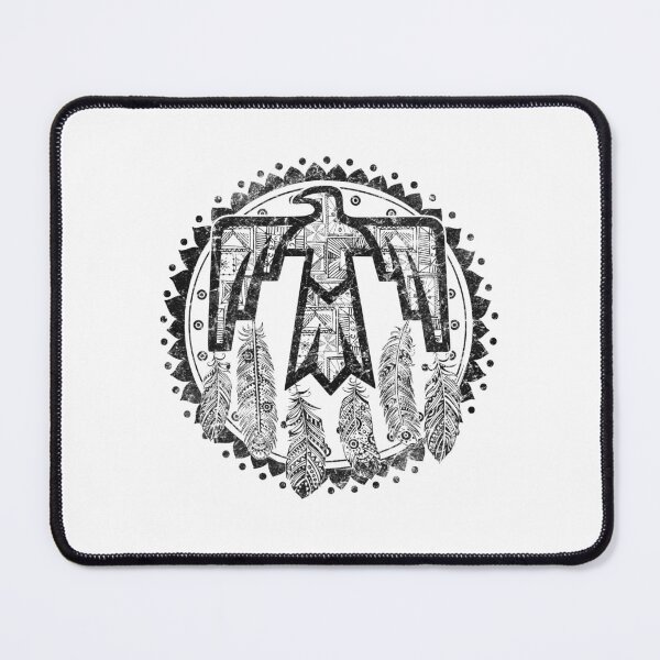 Item preview, Vintage Thunderbird Tribal Feather Graphic Art designed and sold by The secret storage room.