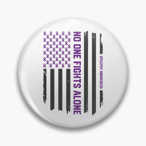 Item preview, Patriotic American Flag Epilepsy Awareness T-Shirt designed and sold by akeem-waynez.