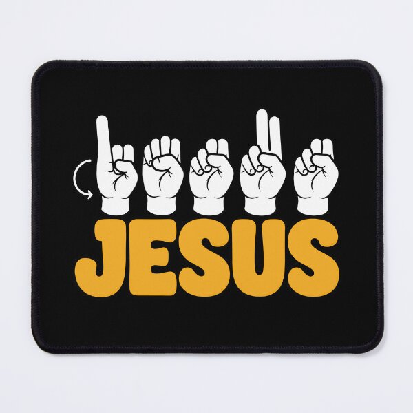 Item preview, ASL Christian American Sign Language Jesus Deaf Faith designed and sold by haris-rana-wren.