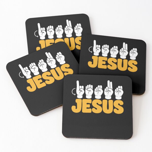 Item preview, ASL Christian American Sign Language Jesus Deaf Faith designed and sold by haris-rana-wren.