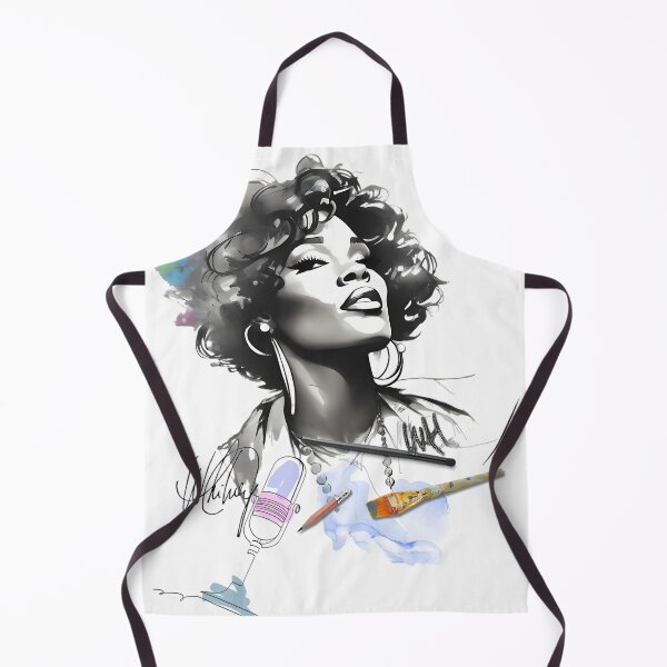 Item preview, Whitney Houston en un boceto designed and sold by CrimsonThorn56.