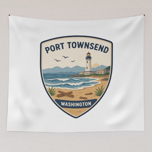 Item preview, Port Townsend Washington: Coastal Lighthouse designed and sold by CircinusStore.
