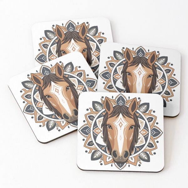Item preview, Boho Horse Mandala designed and sold by Creative Owlet.