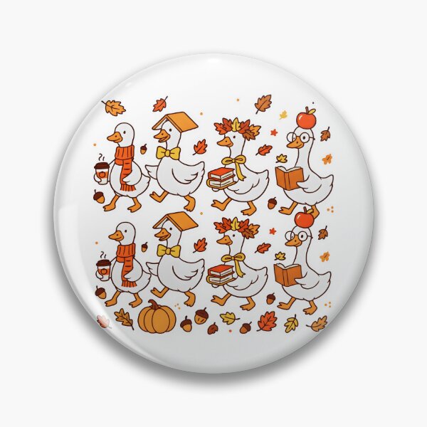 Item preview, Funny Fall Geese Teacher Autumn Classroom School Book Lover Graphic designed and sold by pedri05.