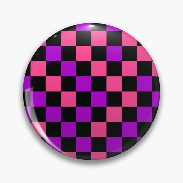Item preview, Pink Purple and Black Checkered Design   designed and sold by PatternTitan.