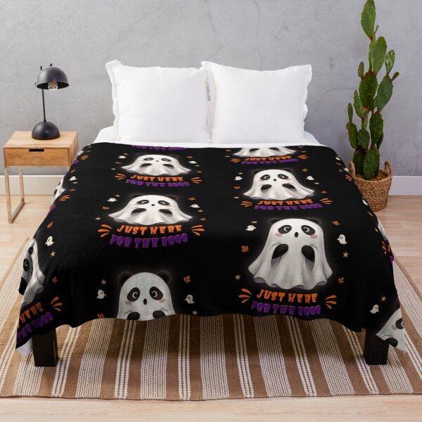Item preview, Cute Ghost Panda Just Here For The Boos Halloween Art designed and sold by EnginerdStudio.