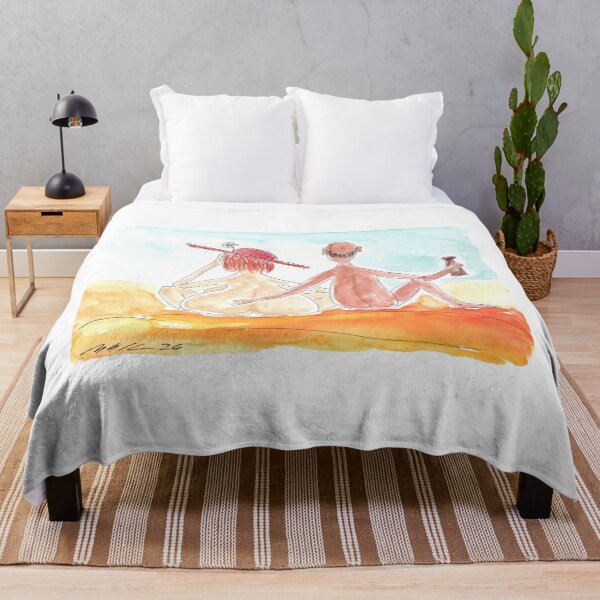 Item preview, Summertime, Nudist Couple designed and sold by Anke‘s Bazaar.