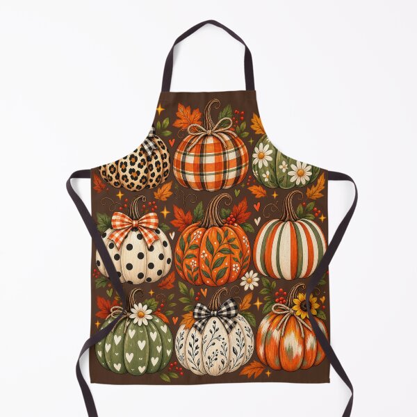 Item preview, Patterned Autumn Pumpkin Grid Vintage Cottagecore Fall Graphic designed and sold by PACS0011.