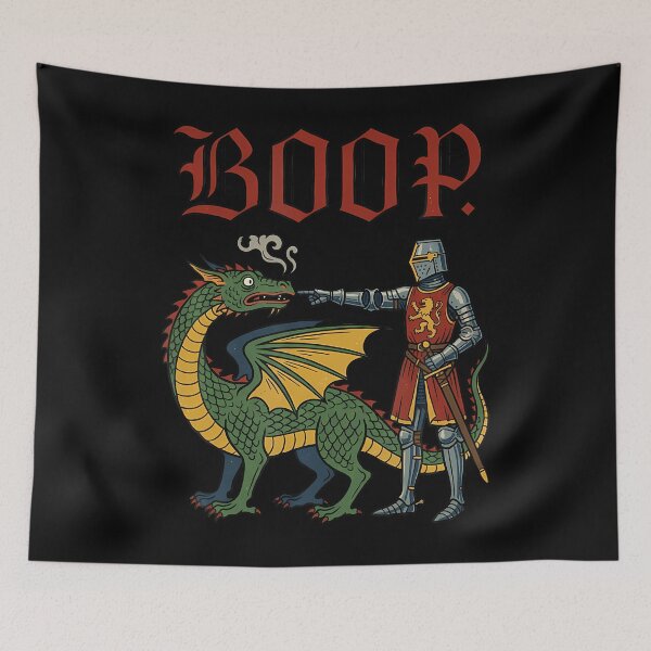 Item preview, Boop Dragon Renaissance Faire Medieval Knight  designed and sold by Averybennett23.