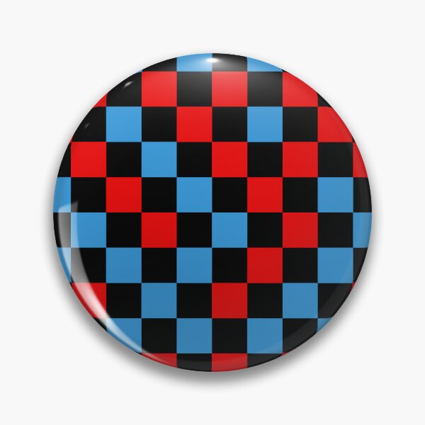 Item preview, Red Blue and Black Checkered Design   designed and sold by PatternTitan.