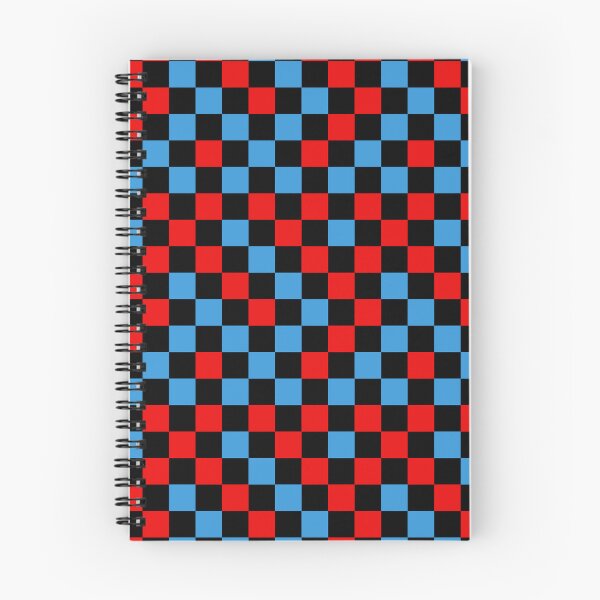 Item preview, Red Blue and Black Checkered Design   designed and sold by PatternTitan.