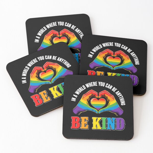 Item preview, Be Kind Heart Love LGBT Pride designed and sold by haris-rana-wren.