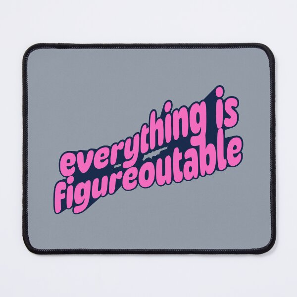 Item preview, everything is figureoutable designed and sold by PeachyLitchi.