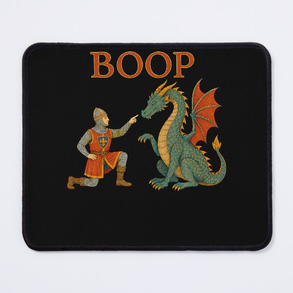 Item preview, Boop Medieval Times Art Knight Dragon designed and sold by Averybennett23.