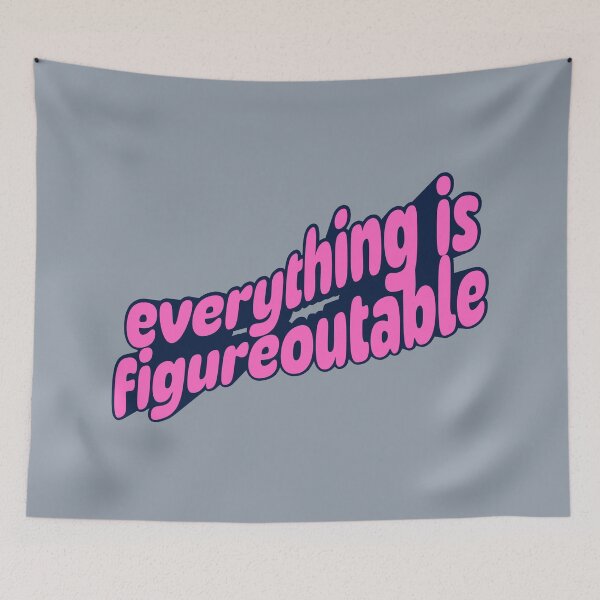 Item preview, everything is figureoutable designed and sold by PeachyLitchi.
