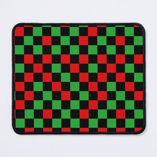 Item preview, Red Green and Black Checkered Design   designed and sold by PatternTitan.