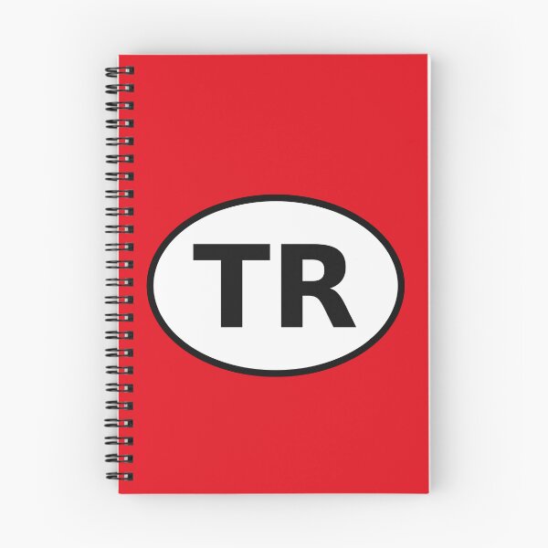Item preview, Türkiye TR International Oval Sticker · Minimalist Global Travel Identity designed and sold by The Digital Compass.