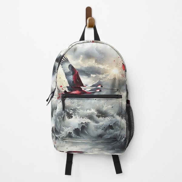 Item preview, Crane Over Stormy Seas designed and sold by ONYX Pixee.