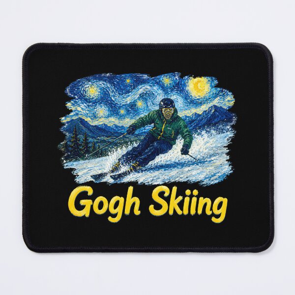 Item preview, Gogh Skiing Ski Van Gogh designed and sold by haris-rana-wren.