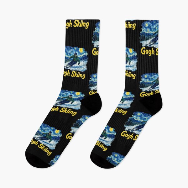 Item preview, Gogh Skiing Ski Van Gogh designed and sold by haris-rana-wren.