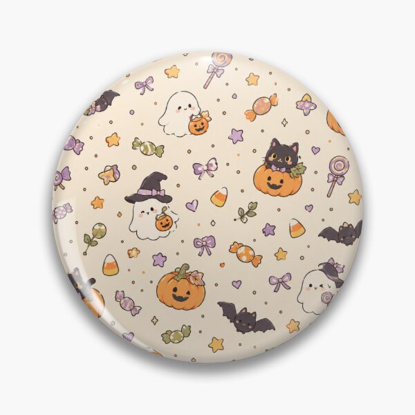 Item preview, A Cute whimsical Halloween pattern designed and sold by ellinnur.