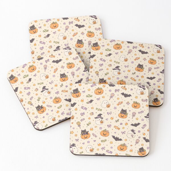 Item preview, A Cute whimsical Halloween pattern designed and sold by ellinnur.