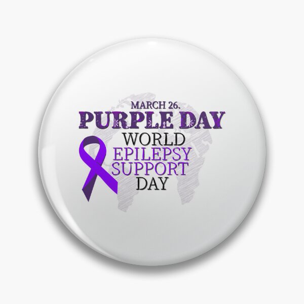 Item preview, Purple Day - March 26 - World Epilepsy Support Day designed and sold by akeem-waynez.