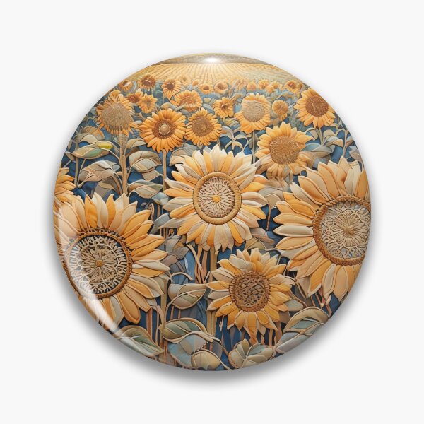 Item preview, Mandala Sunflower Fields designed and sold by ONYX Pixee.