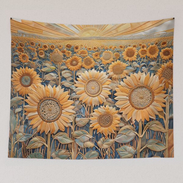 Item preview, Mandala Sunflower Fields designed and sold by ONYX Pixee.