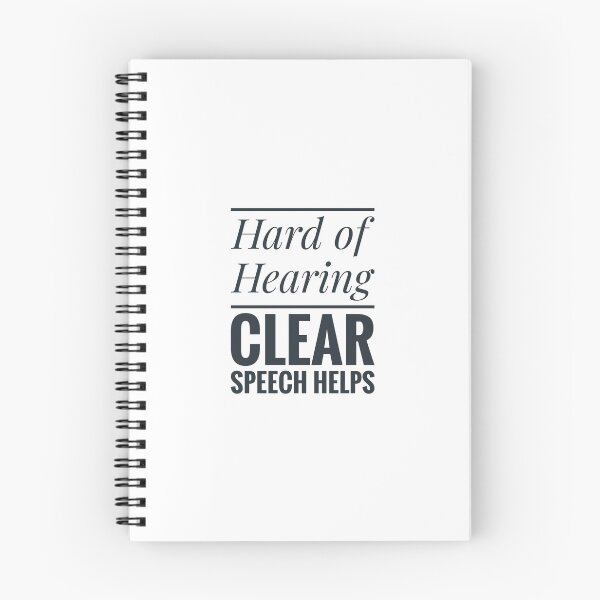 Item preview, Hard of Hearing Communication  Be Deaf Aware designed and sold by Jenny Meehan Art Prints and Patterns  .
