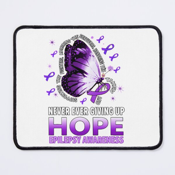 Item preview, Never Ever Giving Up Hope Epilepsy Awareness designed and sold by akeem-waynez.