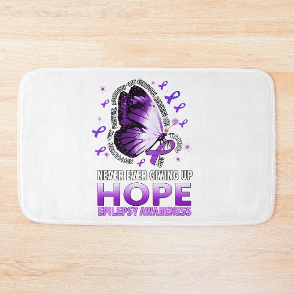 Item preview, Never Ever Giving Up Hope Epilepsy Awareness designed and sold by akeem-waynez.