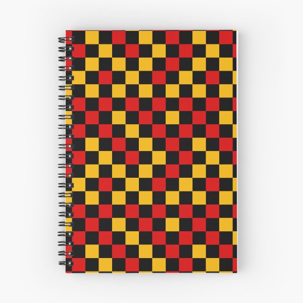 Item preview, Red Yellow and Black Checkered Design   designed and sold by PatternTitan.