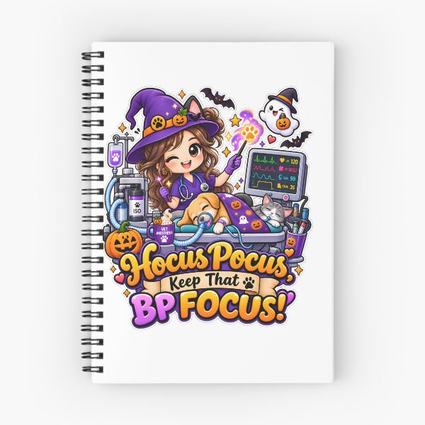 Item preview, Hocus Pocus, Keep That BP Focus – Funny Veterinary Anesthesia Halloween designed and sold by Bettybee00.