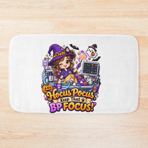Item preview, Hocus Pocus, Keep That BP Focus – Funny Veterinary Anesthesia Halloween designed and sold by Bettybee00.