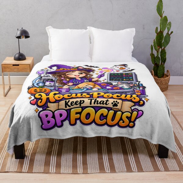 Item preview, Hocus Pocus, Keep That BP Focus – Funny Veterinary Anesthesia Halloween designed and sold by Bettybee00.