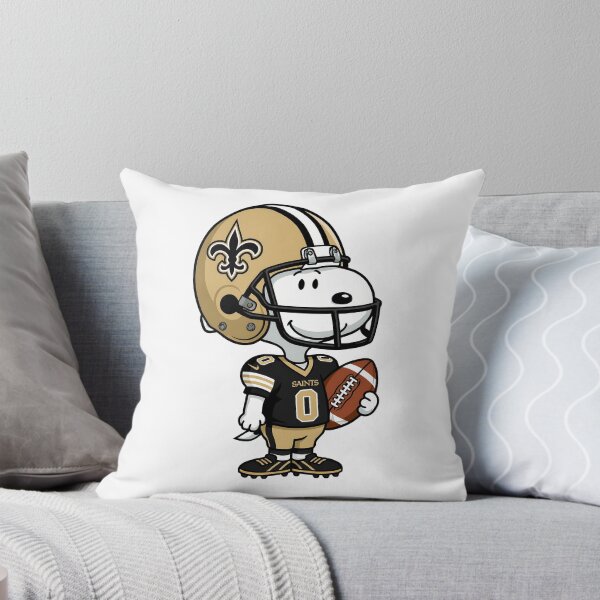 Item preview, Snoopy New Orleans Saints Football Retro F061 designed and sold by GLUVY-THEME.