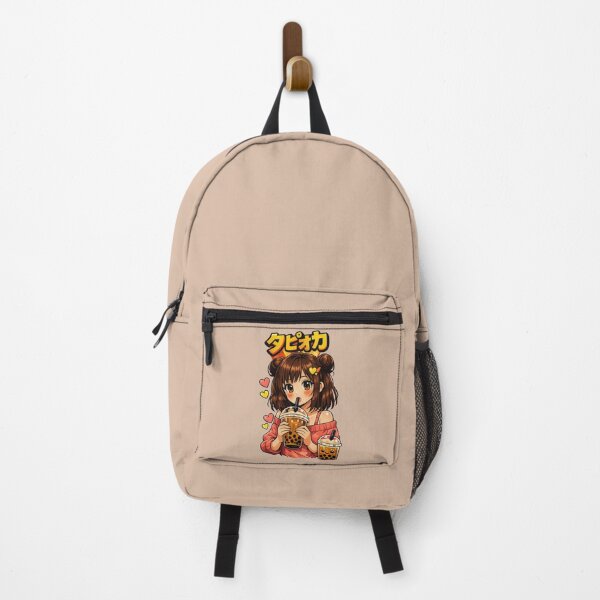 Item preview, Anime Girl with Coffee Cup designed and sold by Dew Drop Designs.