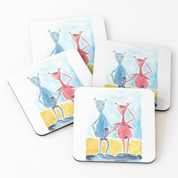 Item preview, Summertime, Alien Couple designed and sold by Anke‘s Bazaar.