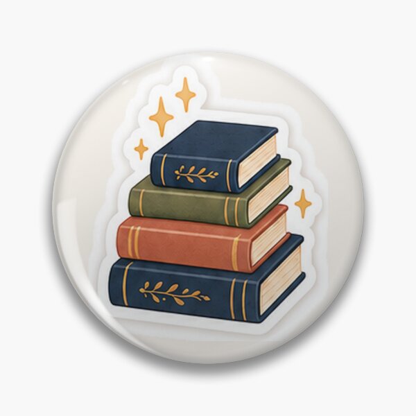 Item preview, Vintage Stacked Books – Cozy Literary Illustration designed and sold by NourtyMK.