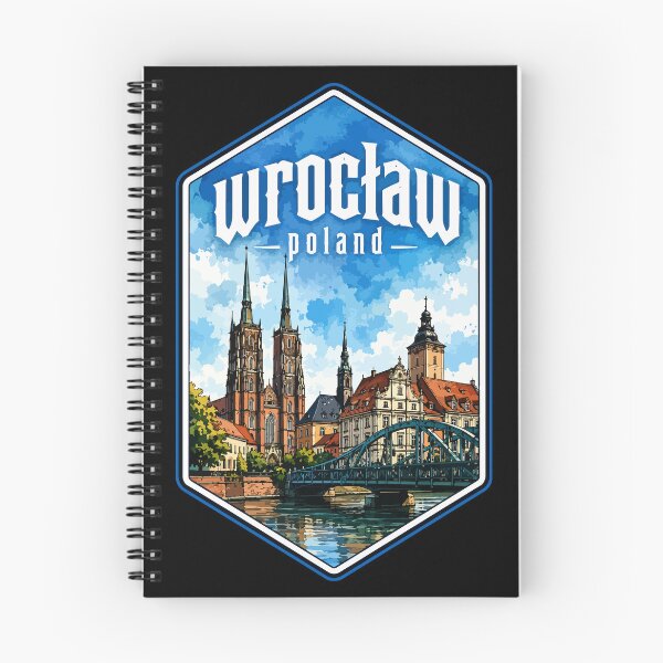 Item preview, Wroclaw City Poland Watercolor Travel designed and sold by TomFrontierArt.