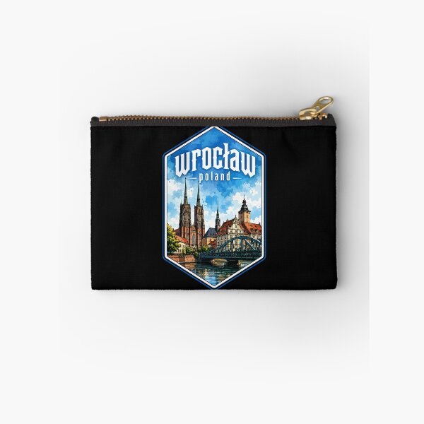 Item preview, Wroclaw City Poland Watercolor Travel designed and sold by TomFrontierArt.