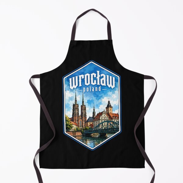 Item preview, Wroclaw City Poland Watercolor Travel designed and sold by TomFrontierArt.