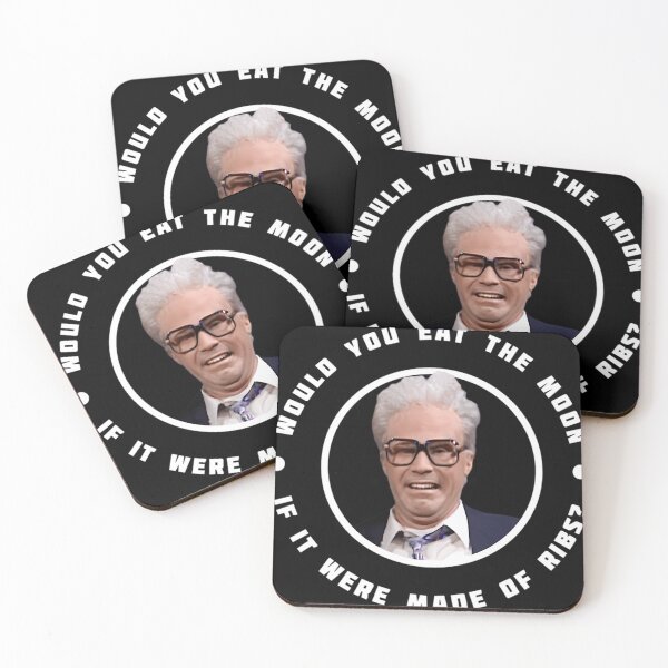 Item preview, Would You Eat The Moon If It Were Made Of Ribs Harry Caray designed and sold by pajocarleenj.