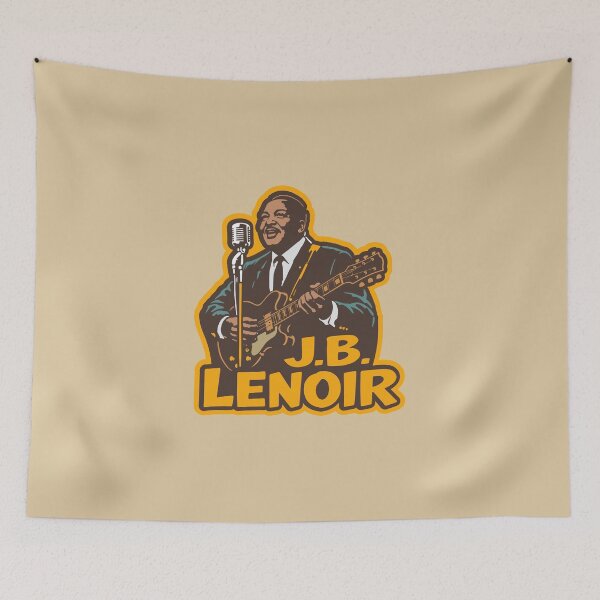 Item preview, J.B. Lenoir Alabama Blues Troubadour designed and sold by Boogosh.