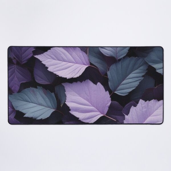 Item preview, Purple and Slate Blue Autumn Leaves Seamless Pattern — Moody Botanical Foliage designed and sold by LYAN-STORE.