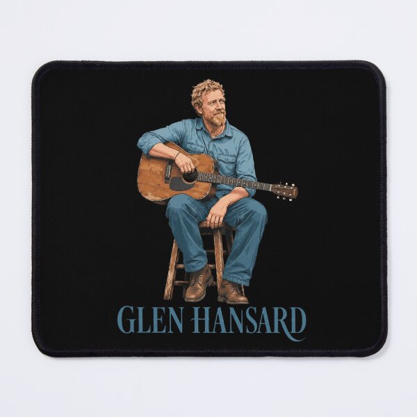 Item preview, Glen Hansard With Guitar Vintage Acoustic Music designed and sold by AmayaSingleton.