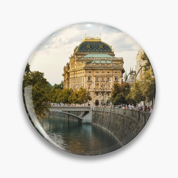 Item preview, National Theatre in Prague from Slovanský Island, Czech Republic designed and sold by RastislavS.